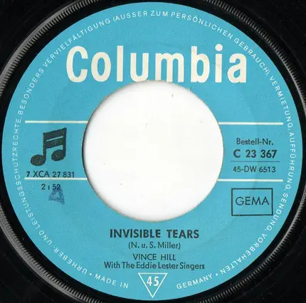 Vince Hill - Invisible Tears