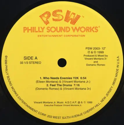 Vincent Montana & Domenic Romeo - Who Needs Enemies Y2K
