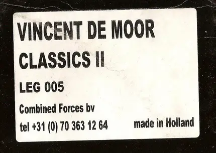 Vincent De Moor - Classics II EP
