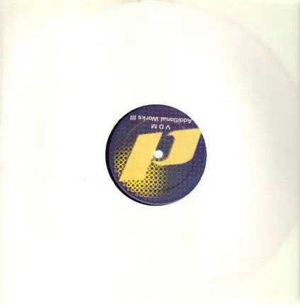 Vincent DE Moor - ADDITIONAL WORKS PART 3