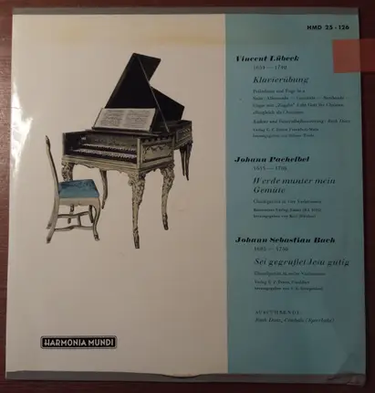 Lübeck / Pachelbel / Bach - Musik für Cembalo
