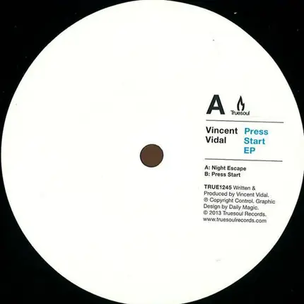 Vincent Vidal - Press Start Ep