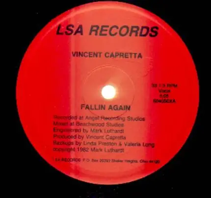 Vincent Capretta - Fallin Again