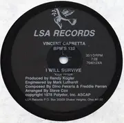 12'' - Vincent Capretta - I Will Survive