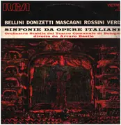 LP - Berllini / Donizetti / Mascagni / Rossini / Verdi - Sinfonie Da Opere Italiane