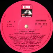 LP - Bellini - I Puritani - Selezione Dall'Opera