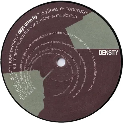 Vincenzo & Schmoov Present Days Drive By - Skylines & Concrete