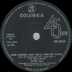 vince hill - Look Around (And You'll Find Me There)