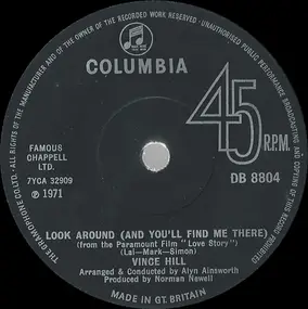 vince hill - Look Around (And You'll Find Me There)