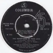 7'' - Vince Hill - The Importance Of Your Love (L'important, C'est La Rose)