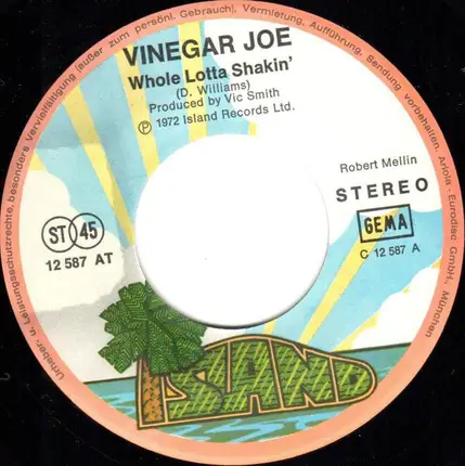 Vinegar Joe - Whole Lotta Shakin' / Rock 'N Roll Gypsies