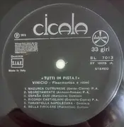LP - Vinicio - Tutti In Pista