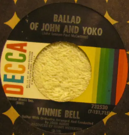 Vinnie Bell - Ballad Of John And Yoko / Les Bicyclettes De Belsize