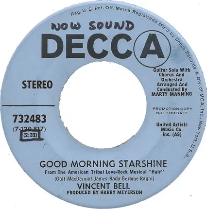 Vinnie Bell - Good Morning Starshine
