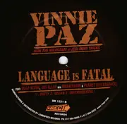 12inch Vinyl Single - Vinnie Paz - Raw Is War / Language Is Fatal