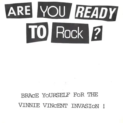 Vinnie Vincent Invasion - Boyz Are Gonna Rock / Animal