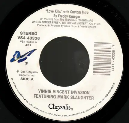 Vinnie Vincent Invasion Featuring Mark Slaughter - Love Kills