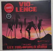 LP & MP3 - Vio-Lence - Let The World Burn - Red Marbled Vinyl, EP, LTD ED, MP3 Code