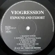 LP - Viogression - Expound And Exhort - Original UK