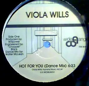 Viola Wills - Hot For You / Love Transfusion