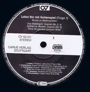 LP - Byrd / Ferrabosco / Lawes / Rosenmüller a.o. - Lobet Ihn Mit Saitenspiel  Musik zu Weihnachten