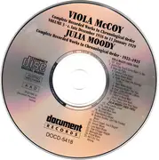 CD - Viola McCoy / Julia Moody - Complete Recorded Works In Chronological Order Volume 3 1926-1929 / Complete Recorded Works 1922-1925