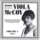 CD - Viola McCoy - Complete Recorded Works In Chronological Order Volume 1 1923