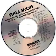 CD - Viola McCoy - Complete Recorded Works In Chronological Order Volume 1 1923