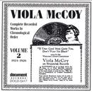 CD - Viola McCoy - Complete Recorded Works In Chronological Order Volume 2 1924-1926