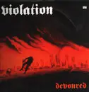 LP - Violation - Devoured - Purple Vinyl, Insert