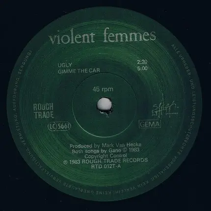 Violent Femmes - Ugly