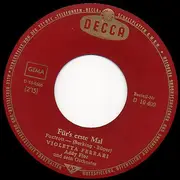 7inch Vinyl Single - Violetta Ferrari - Für's Erste Mal