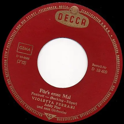 Violetta Ferrari - Für's Erste Mal