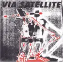 7inch Vinyl Single - Via Satellite - Phantom Booster - Clear black