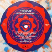 LP - Vibravoid - Mushroom Mantras - Clear, Orange and Blue splattered