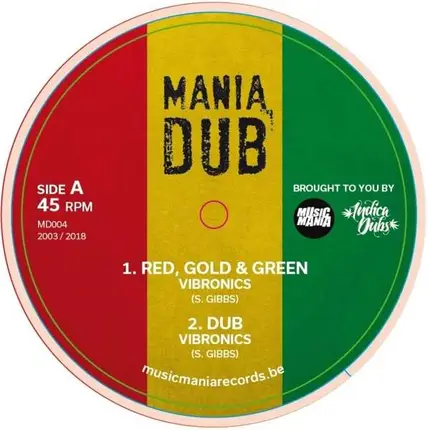 Vibronics - Red,Gold & Green/Terror