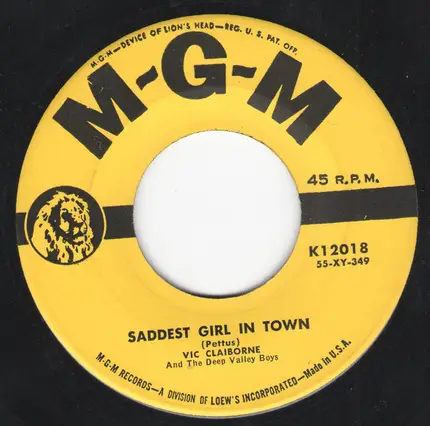 Vic Claiborne And The Deep Valley Boys - No Letter Today