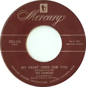 Vic Damone - My Heart Cries Out For You