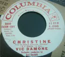 7inch Vinyl Single - Vic Damone - Christine / Never Will I Marry