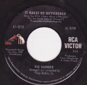 Vic Damone - It Makes No Difference / I'll Sleep Tonight