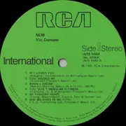 LP - Vic Damone - Now