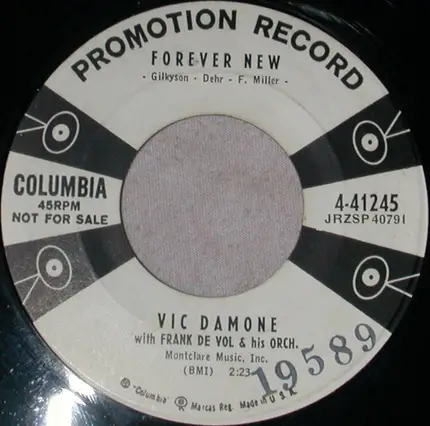 Vic Damone - Forever New / Oooh, My Love