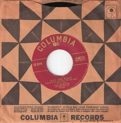 Vic Damone - Speak My Love / War And Peace