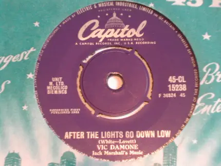 Vic Damone - Tender Is The Night