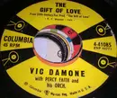 7inch Vinyl Single - Vic Damone - The Gift Of Love / Unafraid