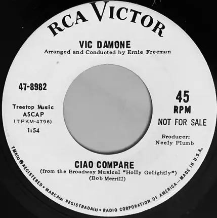 Vic Damone - What's A Woman