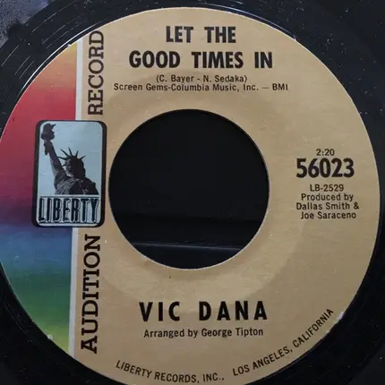 Vic Dana - The Glory Of Love