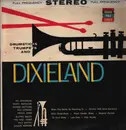 LP - Vic Dickenson / Marty Napoleon / George Wettling / Rex Stewart / Arvell Shaw / Buster Bailey / Pee - Drumsticks, Trumpets & Dixieland - Mono