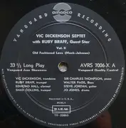 LP - Vic Dickenson Septet With Guest Star Ruby Braff - Vic Dickenson Septet Volume 2