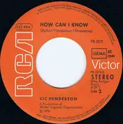 7inch Vinyl Single - Vic Henderson - Gigolo